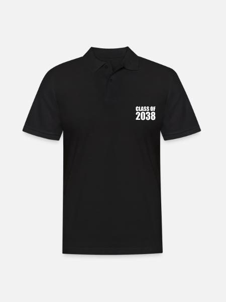 Class of 2038 - Men's Polo Shirt - black