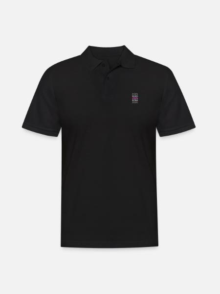 Retro 2029 - Men's Polo Shirt - black