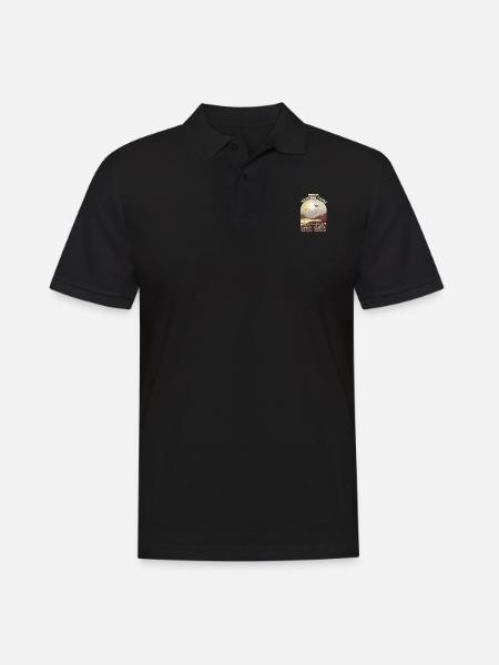 National Parks Neuseelands - Männer Poloshirt - Schwarz