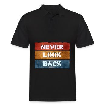 Army Soldier Hobby Sport Leisure Gift - Men's Polo Shirt - black - Front - Kai (181cm)