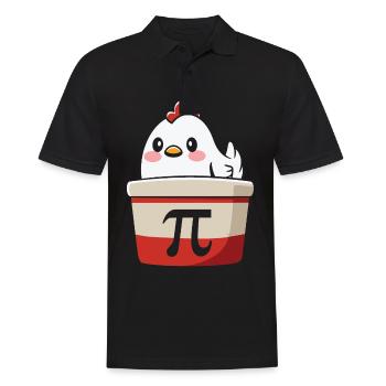 Lustig Mathematik Spruch Mathelehrer Mathesprüche - Männer Poloshirt - Schwarz - Vorne - Kai (181cm)