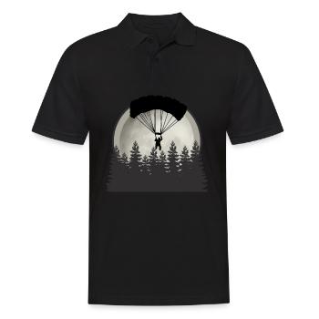 parapente - Polo Homme - noir - Devant - Kai (181cm)