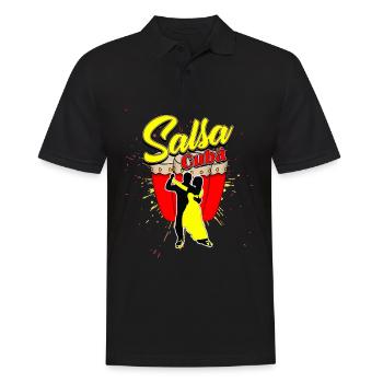 salsa - Polo Homme - noir - Devant - Kai (181cm)