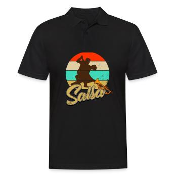 salsa - Polo Homme - noir - Devant - Kai (181cm)
