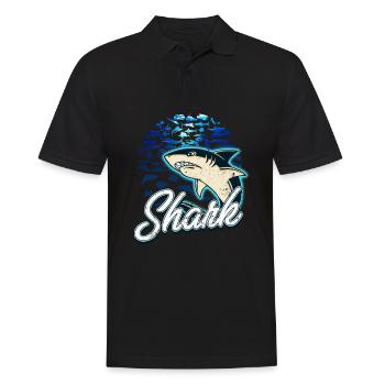 requin - Polo Homme - noir - Devant - Kai (181cm)