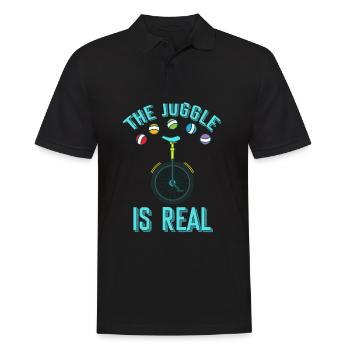 monocycle - Polo Homme - noir - Devant - Kai (181cm)