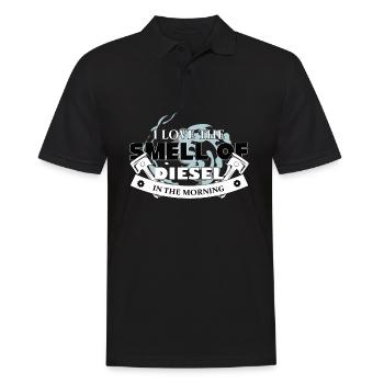 Mechanic, engine mechanic, diesel mechanic - Men's Polo Shirt - black - Front - Kai (181cm)