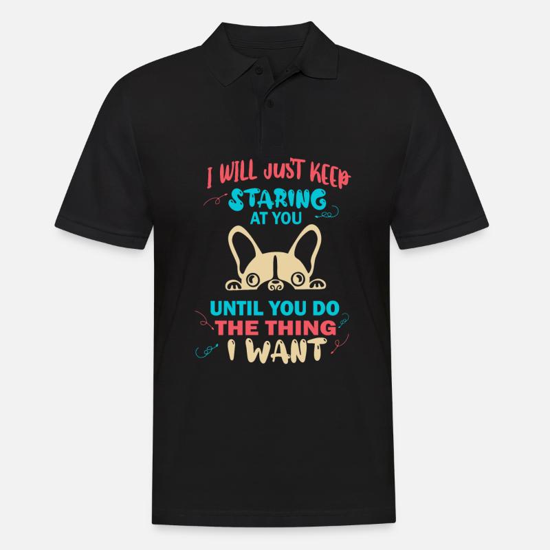 Boston Terrier, Boston Terrier, Boston Terrier - Polo Homme - noir