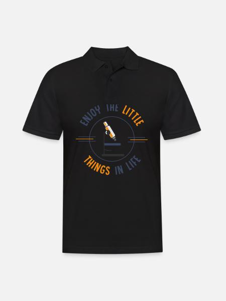 Biology, Biology Genetics, Teacher, - Men's Polo Shirt - black