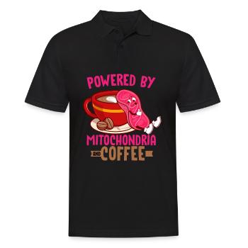Biology, Biology Laboratory, Scientists, - Men's Polo Shirt - black - Front - Kai (181cm)