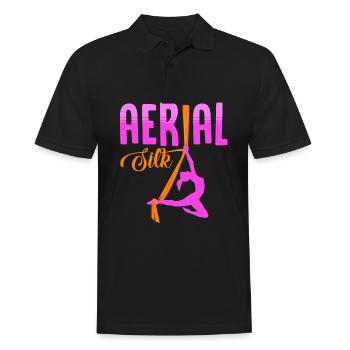 Aerialer Dance, Aerialer Dance Air, Danseuses, - Polo Homme - noir - Devant - Kai (181cm)