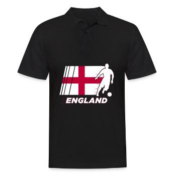 Football, Football Italy Football, Brazil - Men's Polo Shirt - black - Front - Kai (181cm)