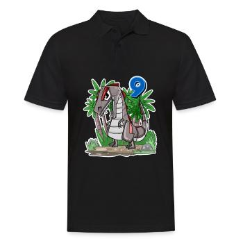 Garçons 9 ans 9ème anniversaire Garçons Dino Shirt - Polo Homme - noir - Devant - Kai (181cm)