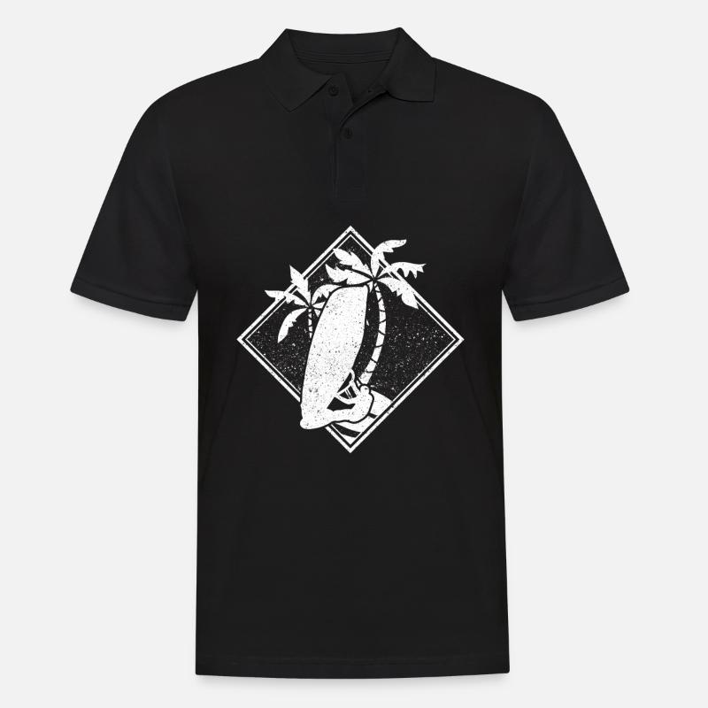 Windsurfen Windsurf - Polo Homme - noir