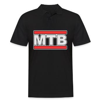 VTT VTT #MTB - Polo Homme - noir - Devant - Kai (181cm)