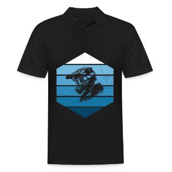 Vélo de montagne Cyclisme Cycliste femme - Polo Homme - noir - Devant - Kai (181cm)