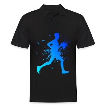 Jogging Femme Jogging Cross Country Running - Polo Homme - noir - Devant - Kai (181cm)
