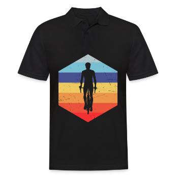 Cyclisme Vélo Cyclisme VTT Vélo Homme - Polo Homme - noir - Devant - Kai (181cm)