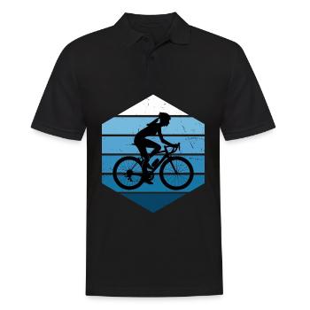 Cyclisme Cyclisme Vélo cycliste VTT Cyclisme - Polo Homme - noir - Devant - Kai (181cm)