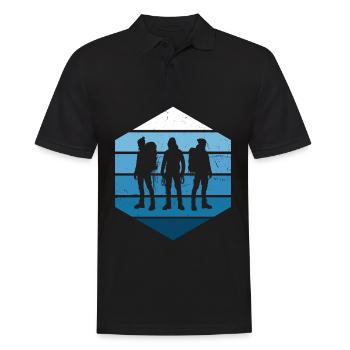 Bloc Grimpeur Grimpeur Femmes Escalade - Polo Homme - noir - Devant - Kai (181cm)