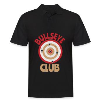 Gift for archery for target shooting - Men's Polo Shirt - black - Front - Kai (181cm)