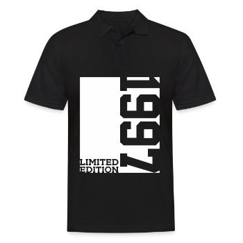 29TH BIRTHDAY LIMITED EDITION 1997 - Men's Polo Shirt - black - Front - Kai (181cm)