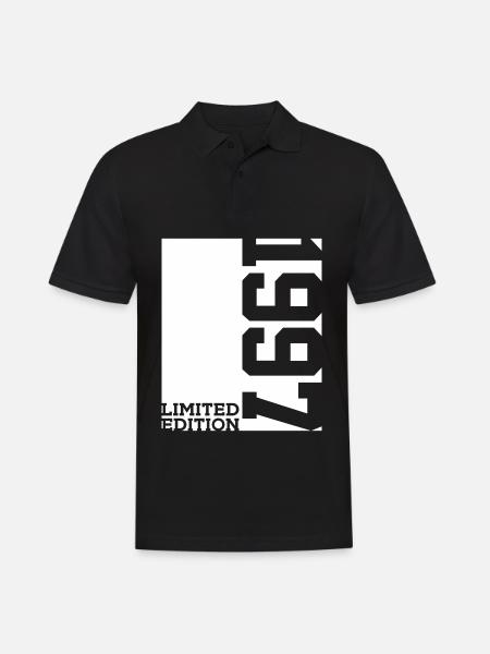 29TH BIRTHDAY LIMITED EDITION 1997 - Men's Polo Shirt - black