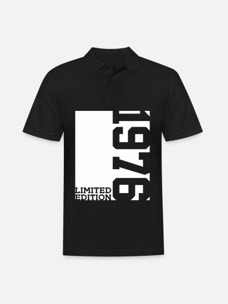 50E ANNIVERSAIRE ÉDITION LIMITÉE 1976 - Polo Homme - noir