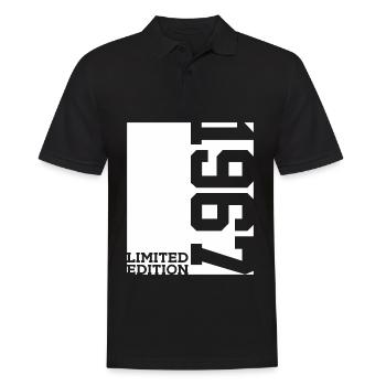 59TH BIRTHDAY LIMITED EDITION 1967 - Men's Polo Shirt - black - Front - Kai (181cm)