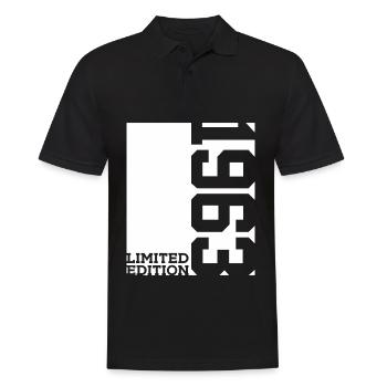 63E ANNIVERSAIRE ÉDITION LIMITÉE 1963 - Polo Homme - noir - Devant - Kai (181cm)