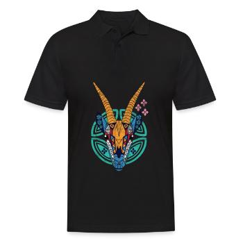 Nomad Oryx mondial - Polo Homme - noir - Devant - Kai (181cm)