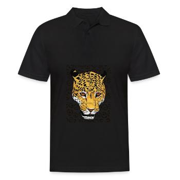 Tiefer Dschungel - Männer Poloshirt - Schwarz - Vorne - Kai (181cm)