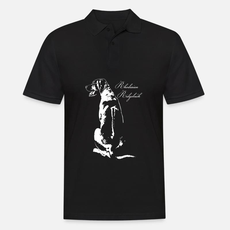 Rhodesian Ridgeback - Polo Homme - noir