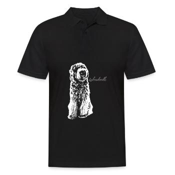 Labradoodle - Men's Polo Shirt - black - Front - Kai (181cm)