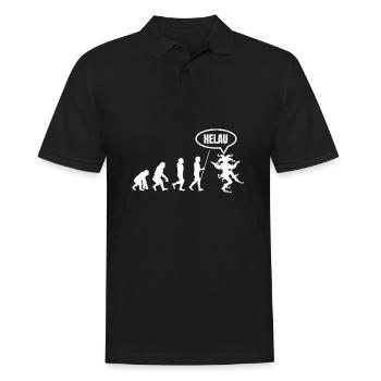 Carnaval carnaval carnaval de nuit Helau costume cadeau - Polo Homme - noir - Devant - Kai (181cm)