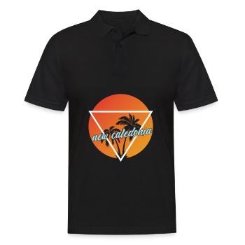 Nouvelle-Calédonie vacances et destination de vacances - Polo Homme - noir - Devant - Kai (181cm)