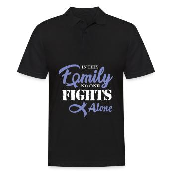 Esophageal cancer chemo gift - Men's Polo Shirt - black - Front - Kai (181cm)