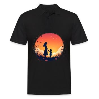 Mère - Polo Homme - noir - Devant - Kai (181cm)