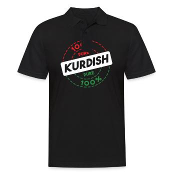 Kurdistan - Polo Homme - noir - Devant - Kai (181cm)