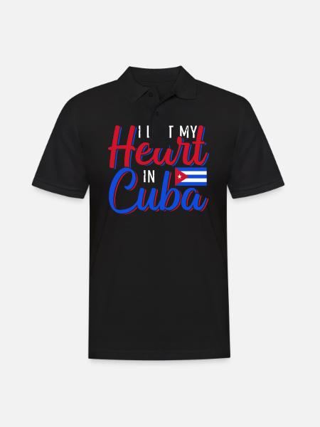 Cuba - Men's Polo Shirt - black