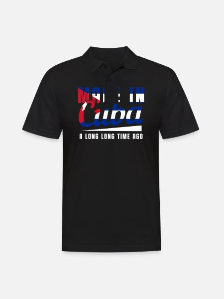 Cuba - Men's Polo Shirt - black