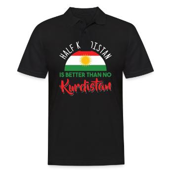 Kurdistan - Polo Homme - noir - Devant - Kai (181cm)