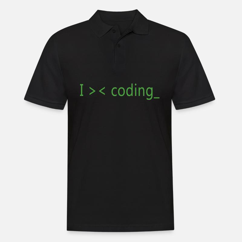J’adore programmer des programmeurs - Polo Homme - noir