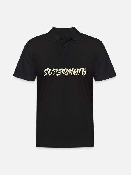 Supermoto - Men's Polo Shirt - black