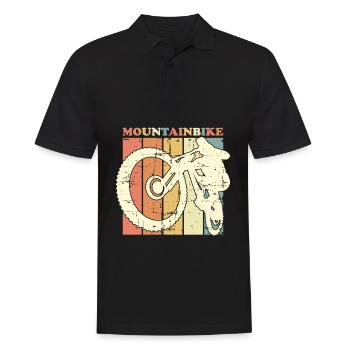 VTT - Polo Homme - noir - Devant - Kai (181cm)
