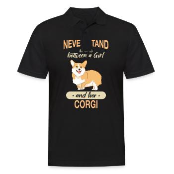Pembroke Welsh Corgi Chiens Chiens - Polo Homme - noir - Devant - Kai (181cm)