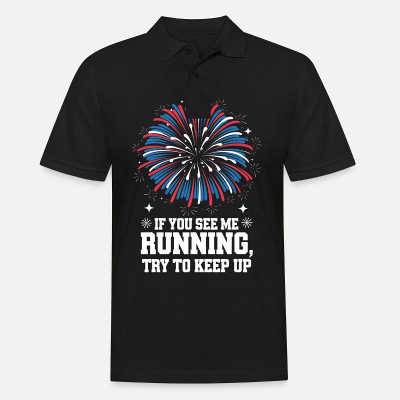 Pyrotechnics Fireworks Pyrotechnics - Men's Polo Shirt - black