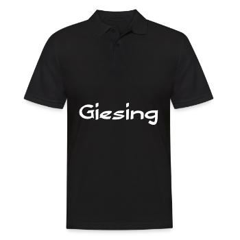 Bayern Giesing bayrisch Motive Geschenk - Männer Poloshirt - Schwarz - Vorne - Kai (181cm)