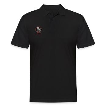 Couple de squelettes - Polo Homme - noir - Devant - Kai (181cm)