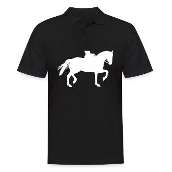 Equitation Equitation équestre Equestre sport équestre - Polo Homme - noir - Devant - Kai (181cm)
